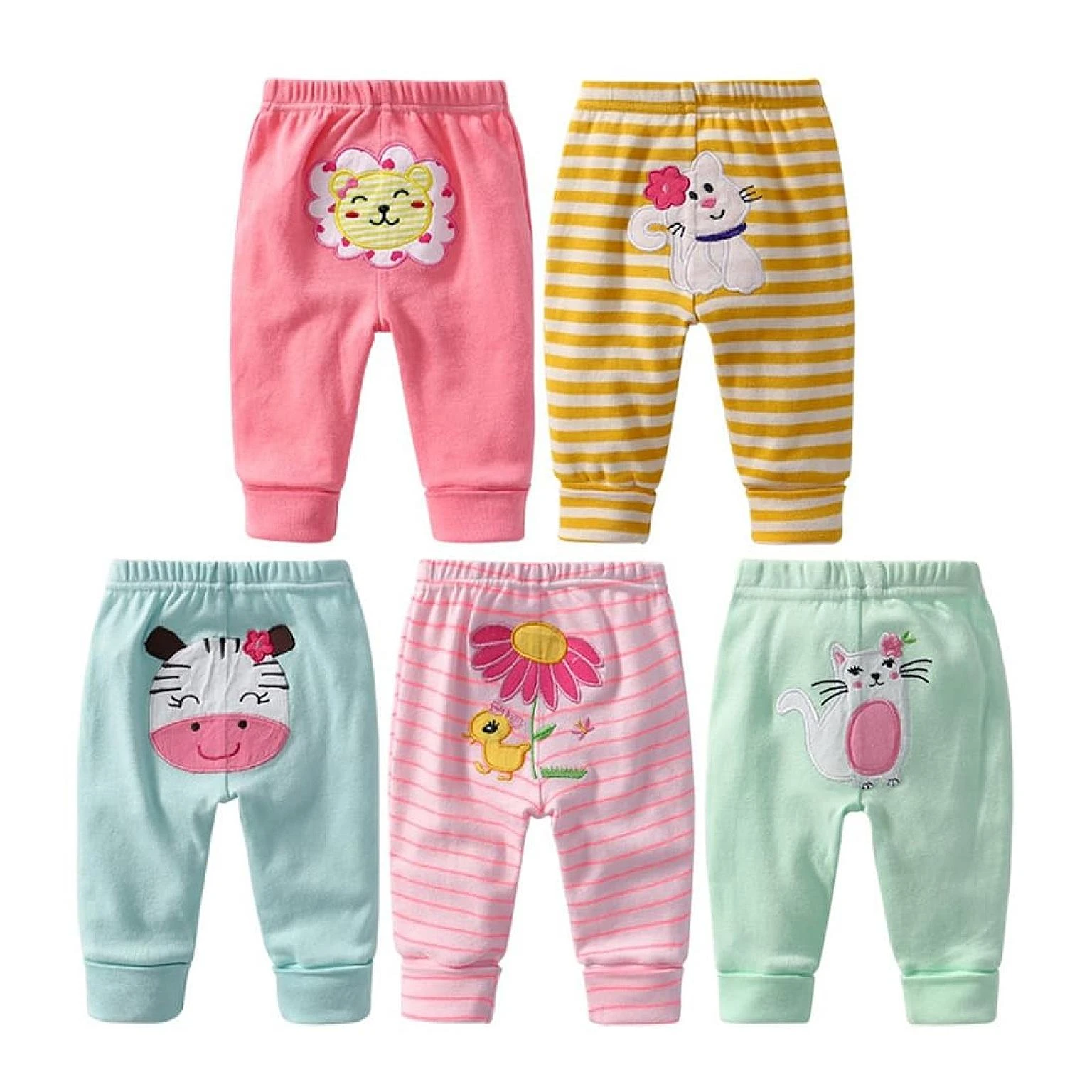 5 piece baby trouser sets( 0-18 months)